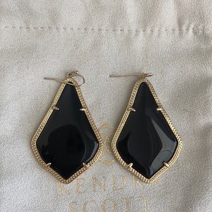 Kendra Scott Alexandra Earrings in black